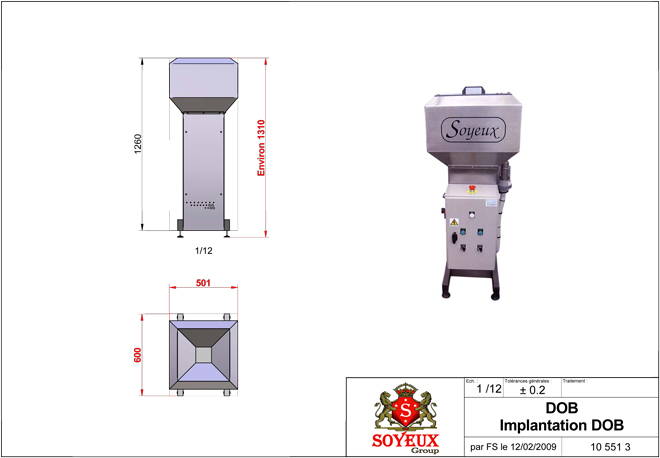 Distributeur , Orienteur de bouchons